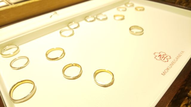 たくさん試着させてもらいました。