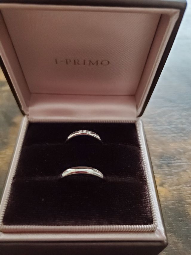 二人共に納得の行くデザインに出会えました。