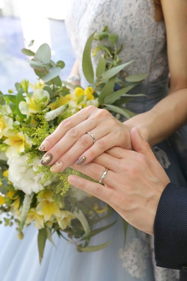 大人可愛いを目指しました
旦那さんもお揃いです♡