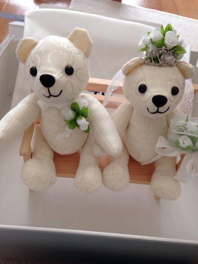 オプションの４℃のロゴが入りテディベア ミッキーもあり