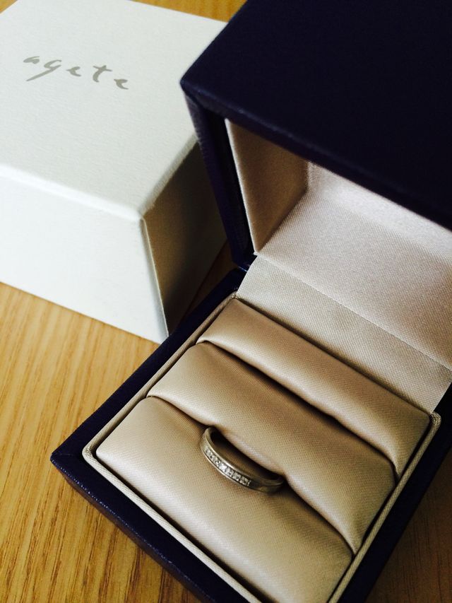 agete青山本店で購入