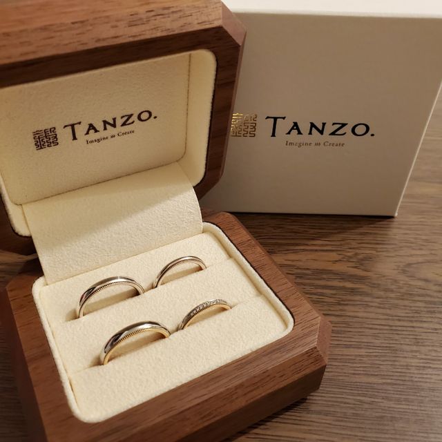 入籍指輪&結婚指輪&TANZOオリジナルBOX