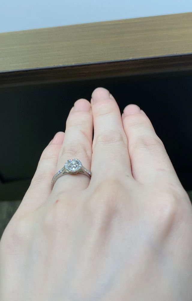 輝きがダントツでした