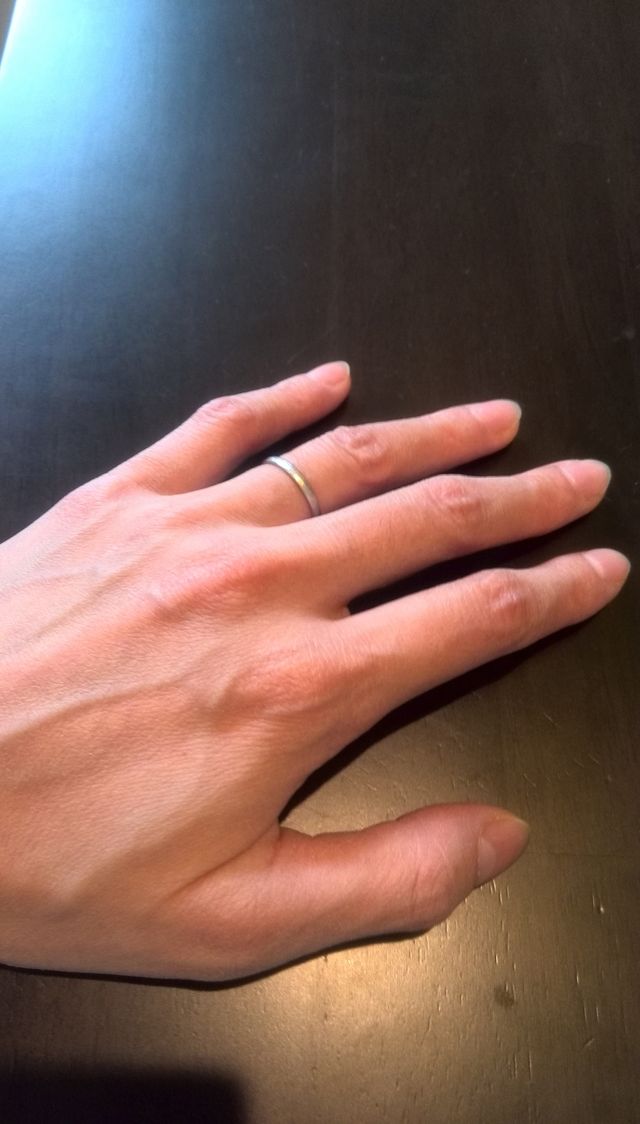 つけてすぐに手になじみました。