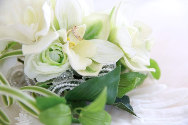 それぞれ好きなデザインを選び刻印を同じものにしました。