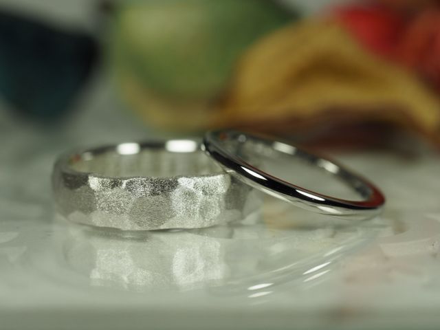 シルバーとk18ブラック