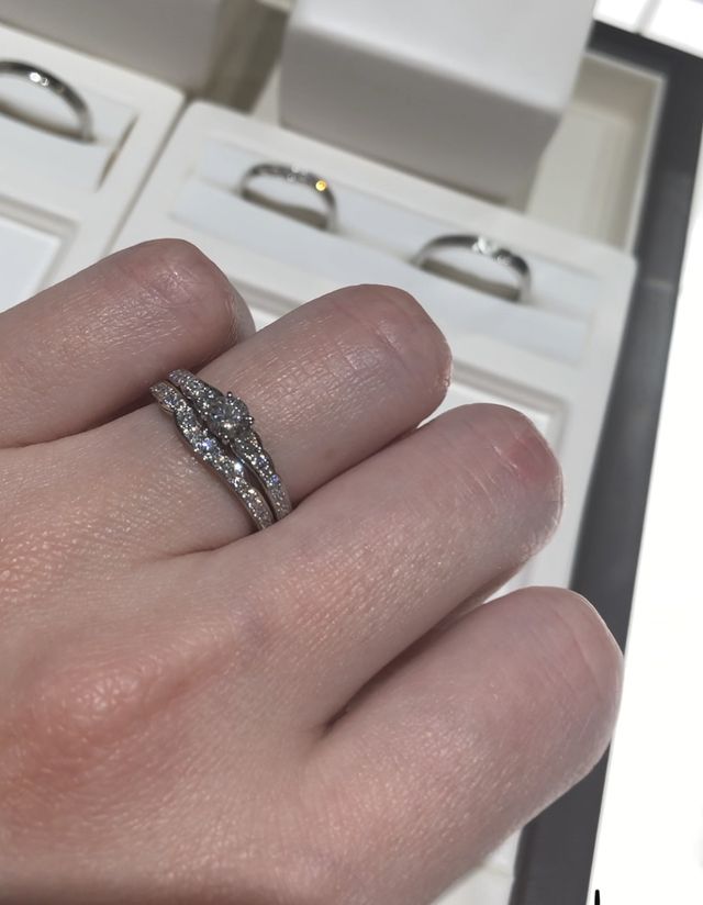 試着時の写真です。