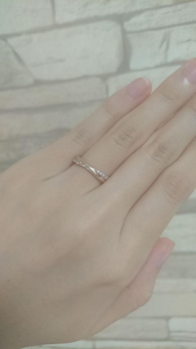 スヌーピーデザインの指輪です