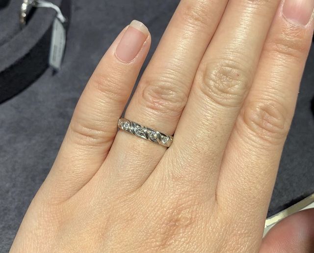 試着時の写真です