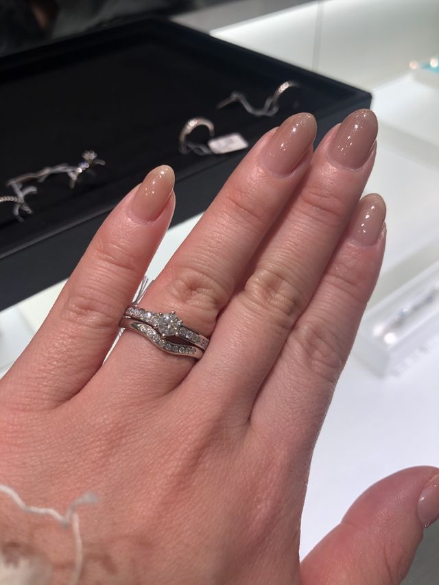 ティファニーチャネルセッティング