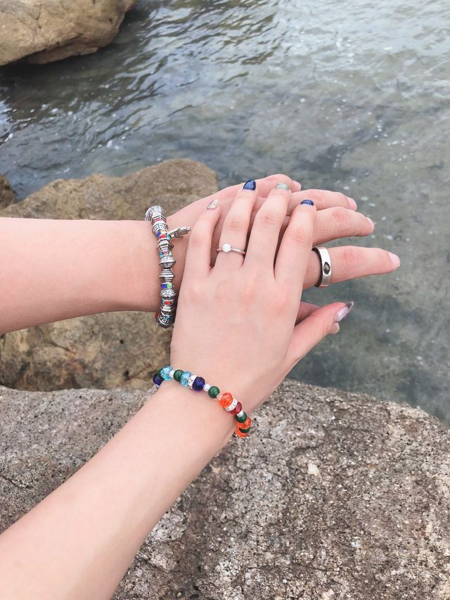 ずっと憧れていた一粒ダイヤモンドの六角たて爪タイプです。