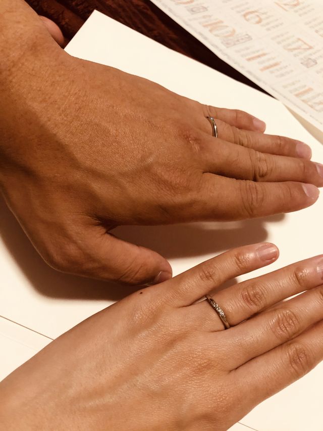 素敵な指輪に出会えました。