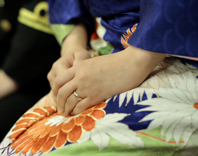 和服にもよく合います