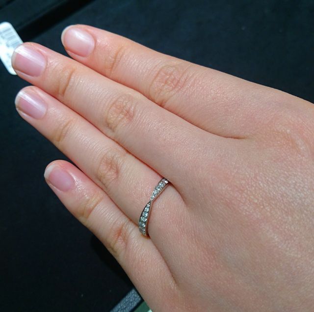 ハーモニービーズセットダイヤモンドリング。