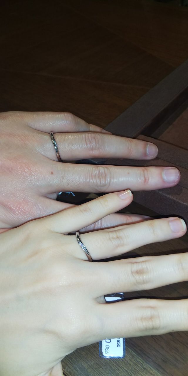 パラジウムの指輪