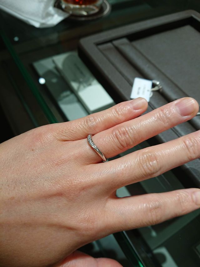 カーブとダイヤがとても綺麗でした