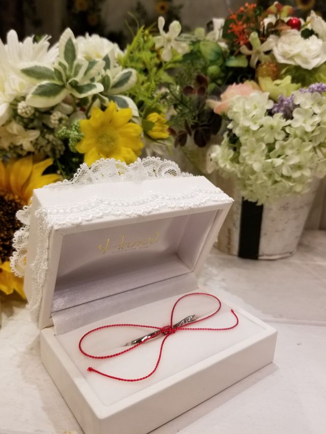 結婚指輪です！