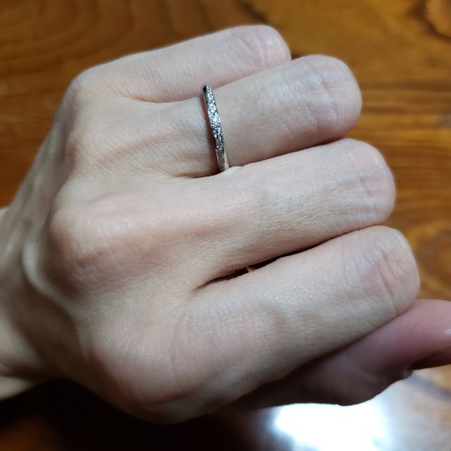 メレダイヤが長めに入っています。