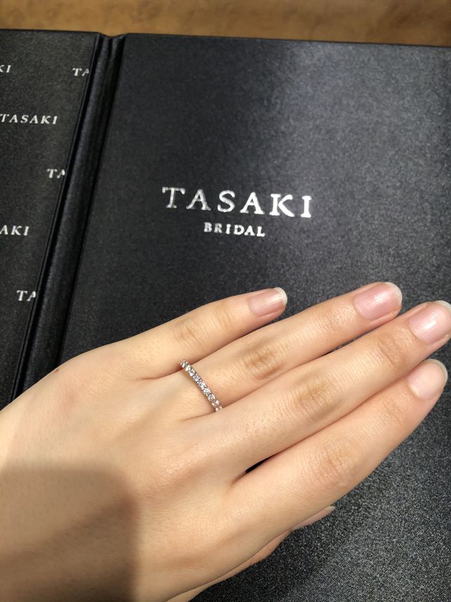 試着した際の写真です。