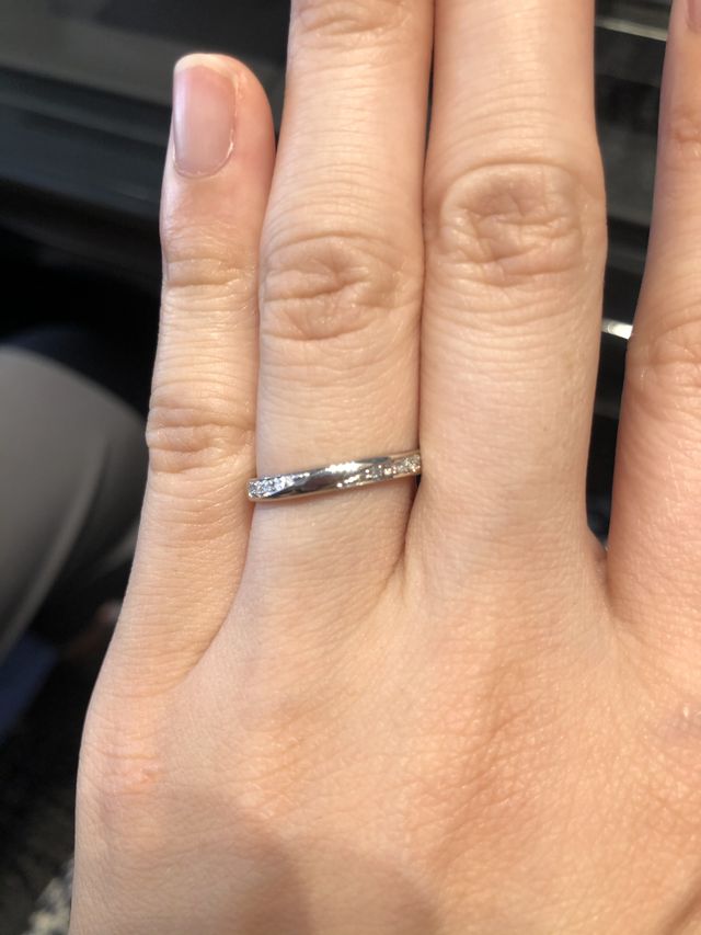 つけ心地も良く、デザインも素敵でした。