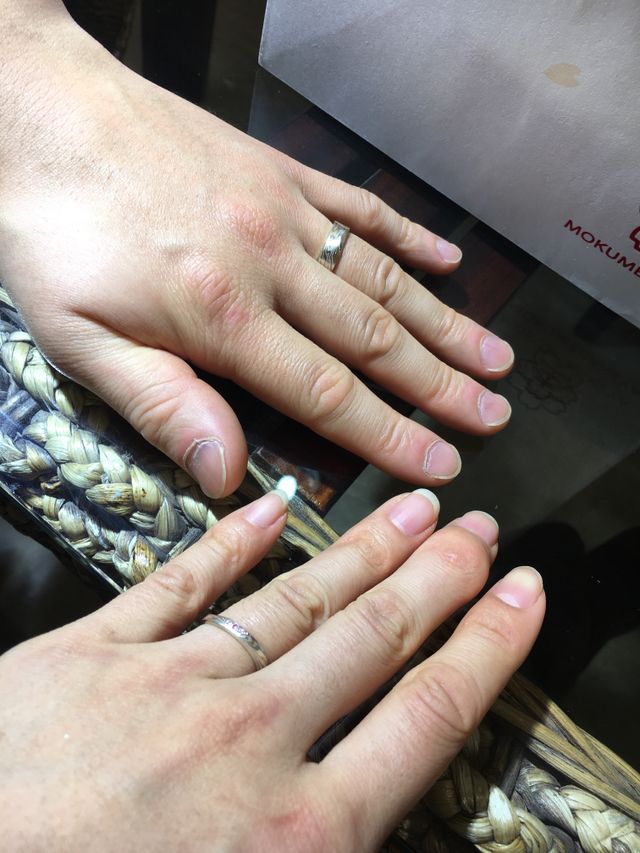 主人のリングは太さを出してみました！