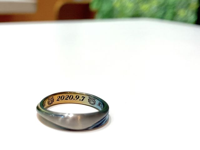 刻印にはシーサーを入れました。