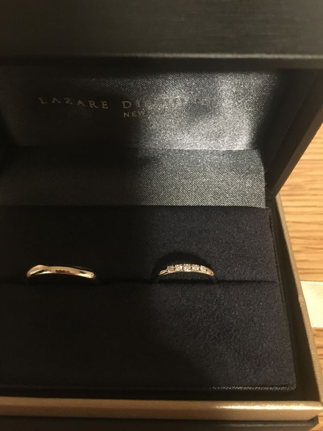 ブレスコレクション
左側が旦那さん&rarr;15号
右側が私&rarr;5号