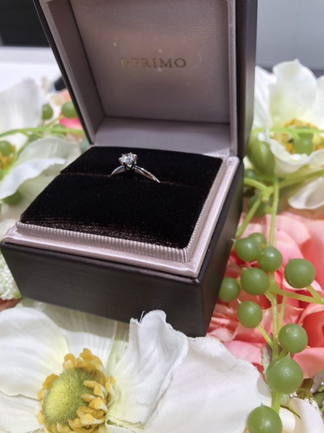 王道の一粒ダイヤです！