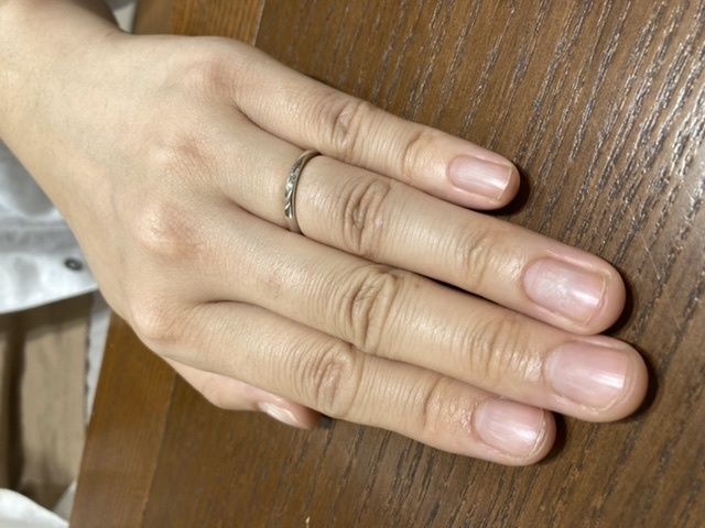 デザインやサイズ感など、自分に似合う指輪が見つかりました！