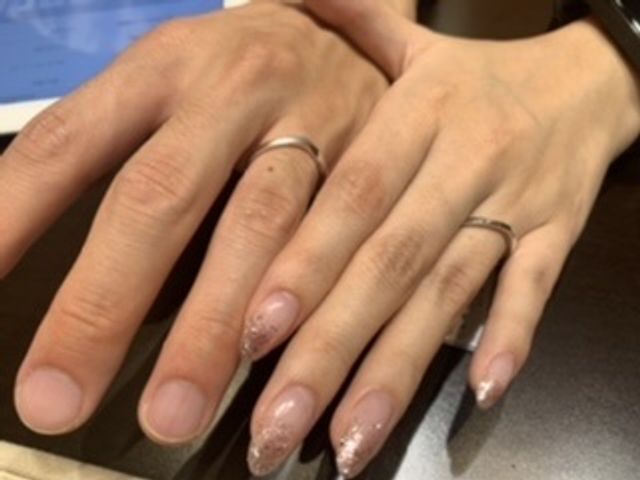 試着させていただきました。