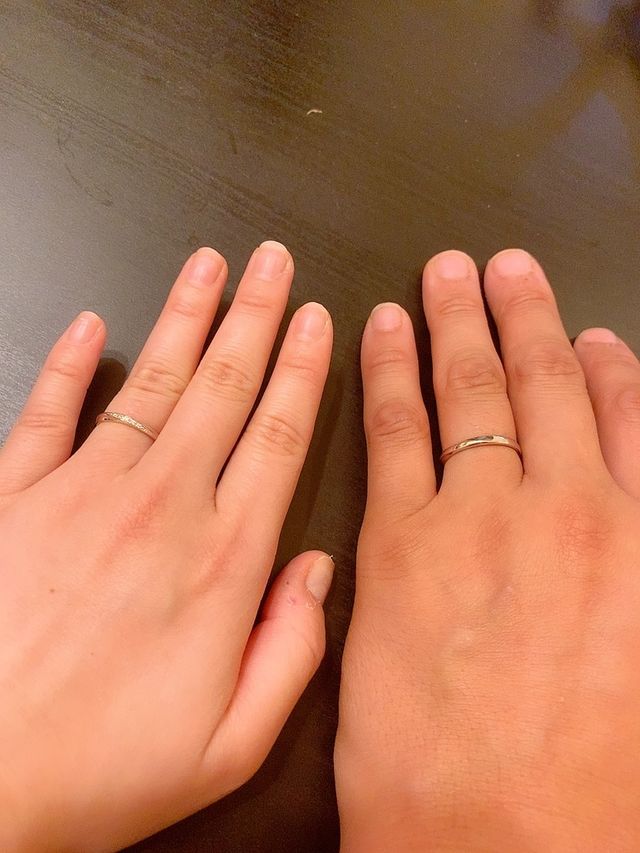 ダイヤがキラキラしていてとても可愛いです。