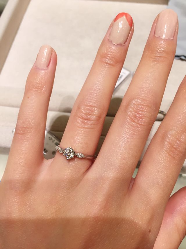 バーニーズニューヨークのリングに一目惚れしましたｖ