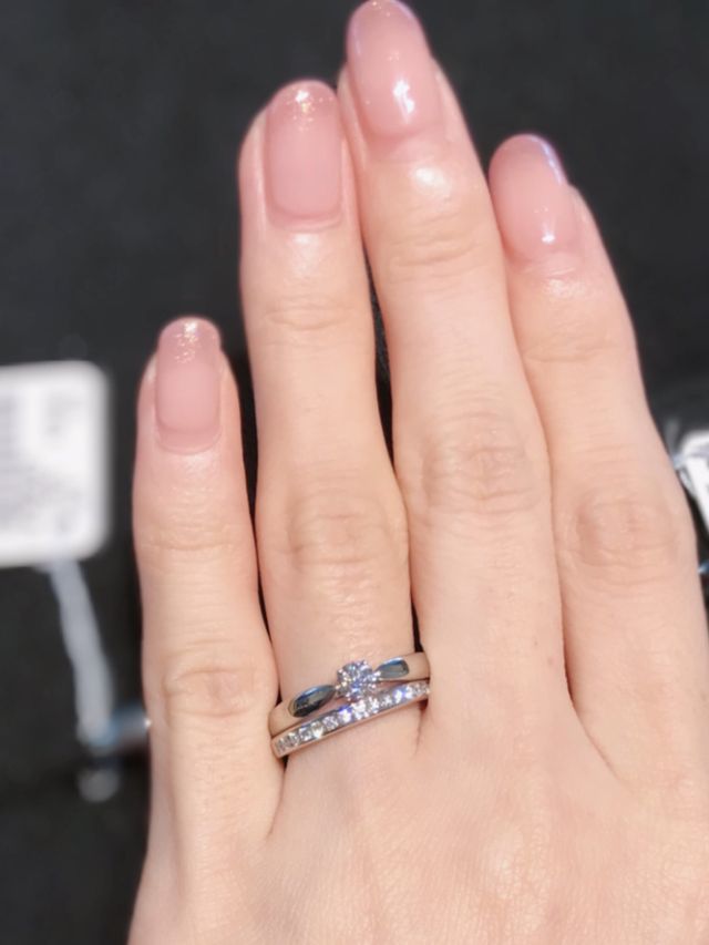 ティファニーハーモニーとハーフエタニティリング