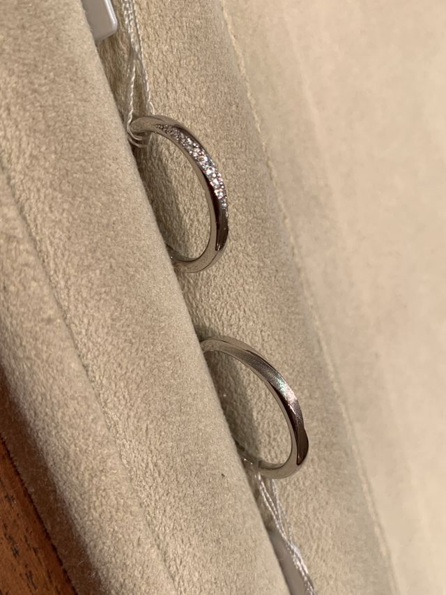 新作の結婚指輪