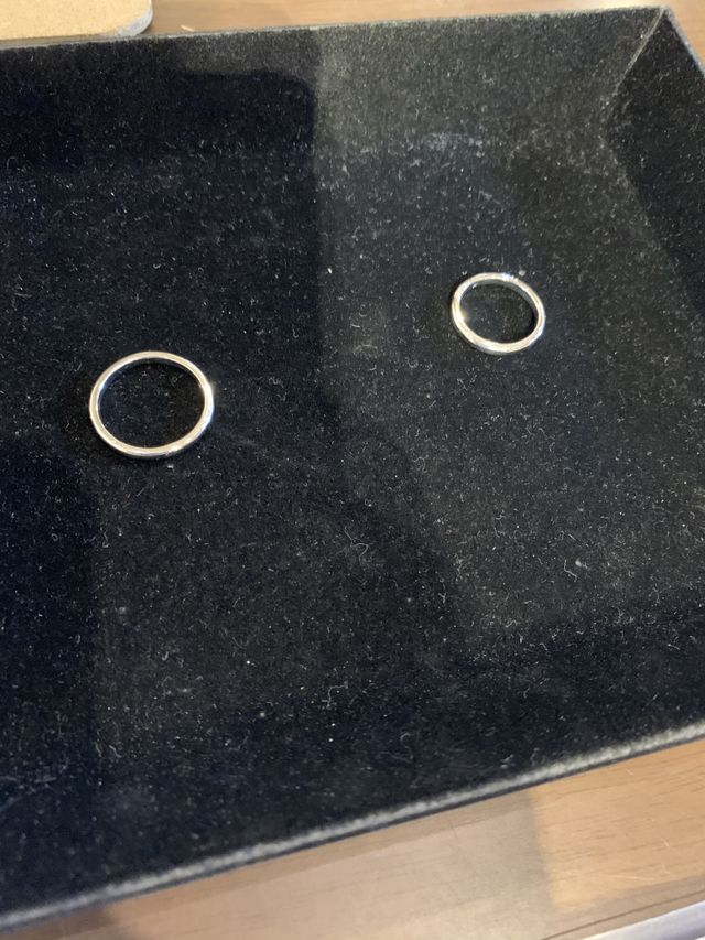 丁寧に説明して頂いて綺麗な指輪を作る事ができて嬉しかったです