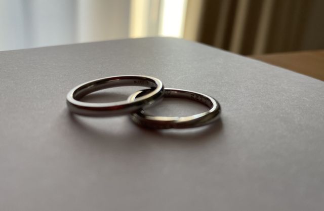 購入から毎日大切に身に付けているリング