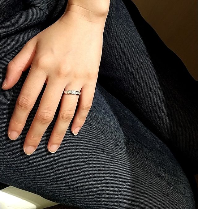 相手から撮ってもらった写真です。