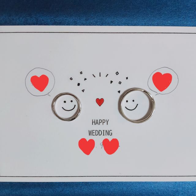 撮影用のかわいいカードもらえました！