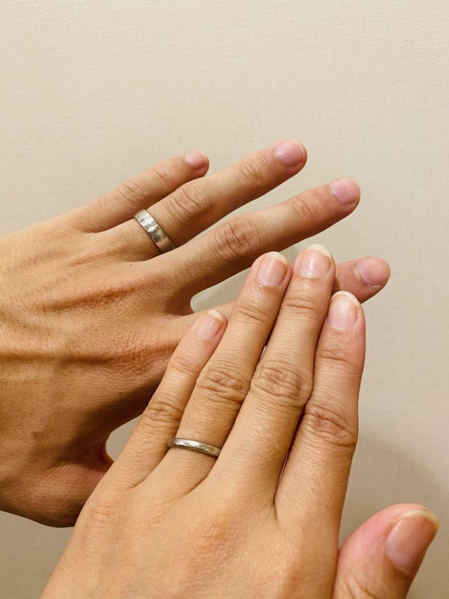 お好みのデザインや太さを選べるセミオーダーの結婚指輪です！