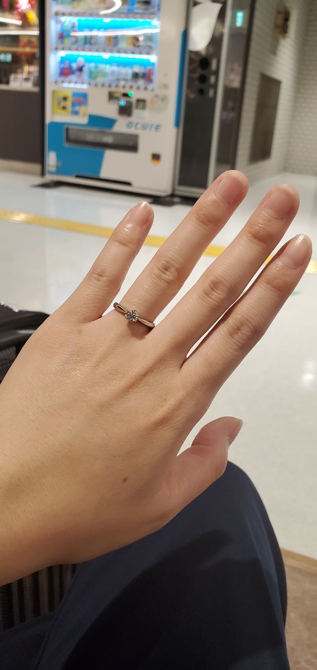 可愛いデザインも気に入り、彼女も喜んでくれました！