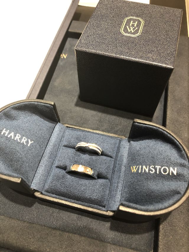 ダイヤの輝きがきれい