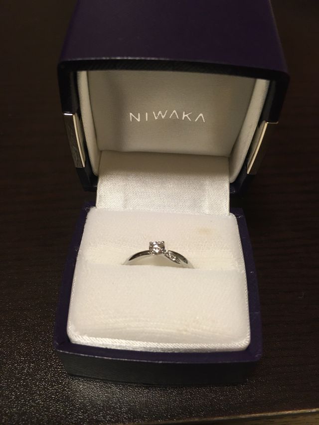 ダイヤのサイズ、つけた心地がとても良いです