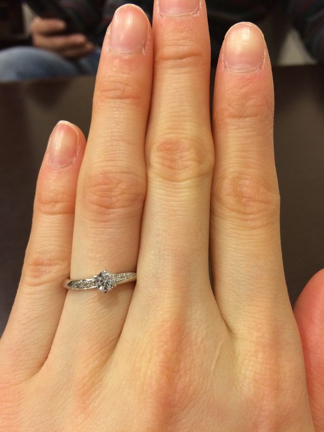 エンゲージリングです♡