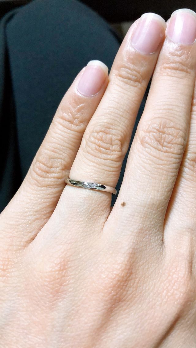 9月末に受け取り後、自宅にて着用。