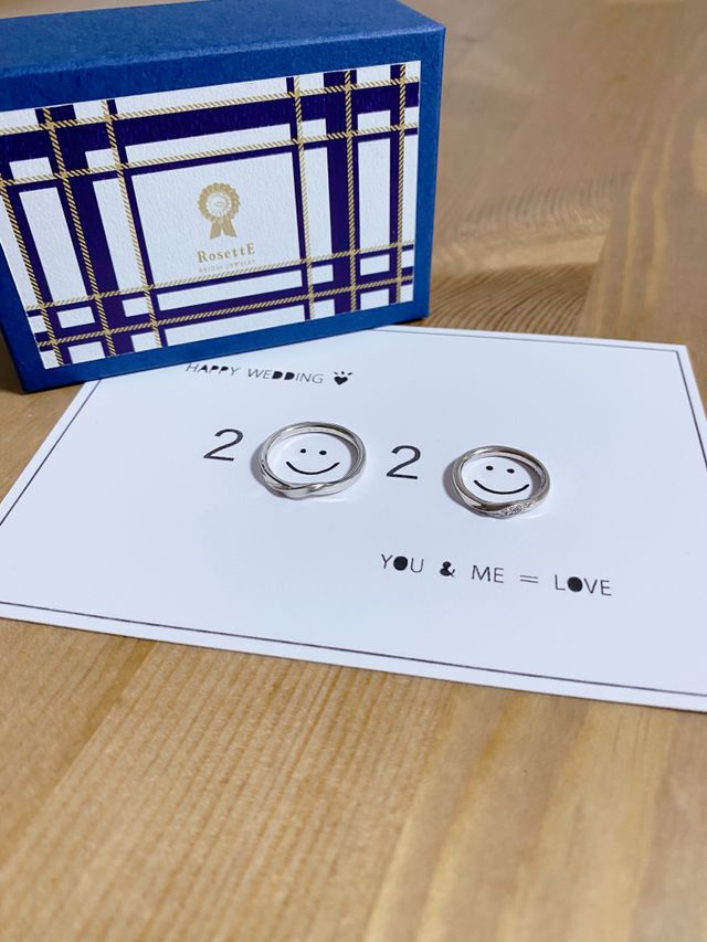 サービスで頂いたカードがとっても可愛いです。