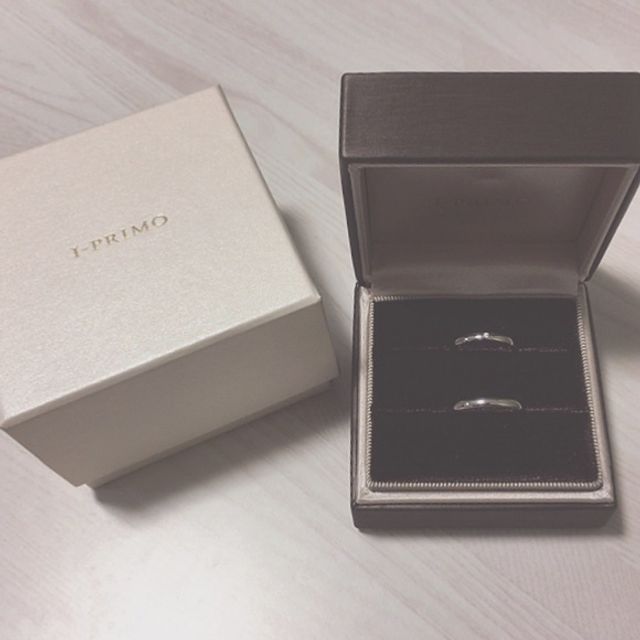 シンプルな指輪にしたくて、こちらを選びました。