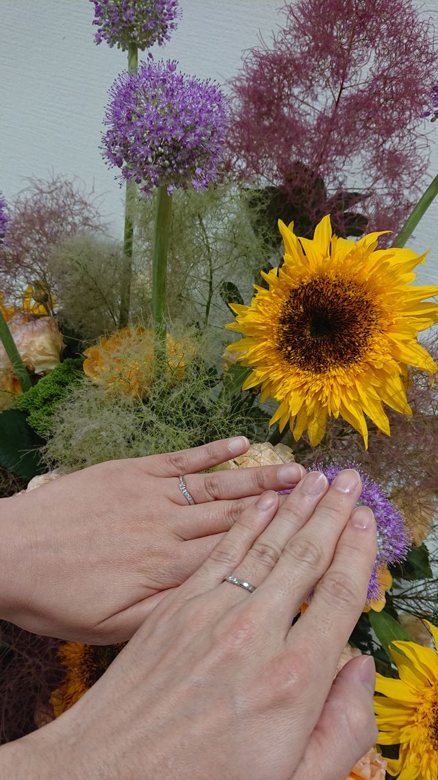 買ってからすぐ記念に撮影しました。