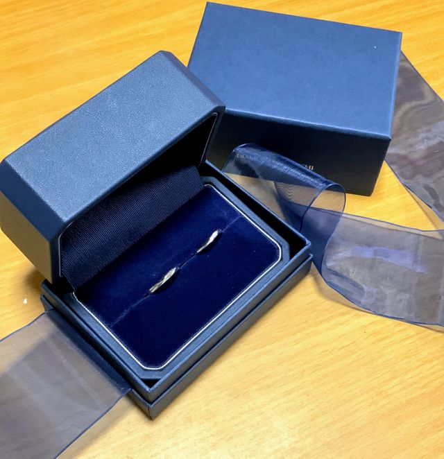 二人分の指輪ケース