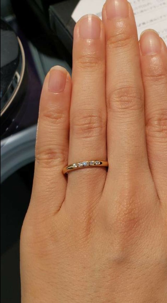 こちらは5石タイプ、3石もきれいです