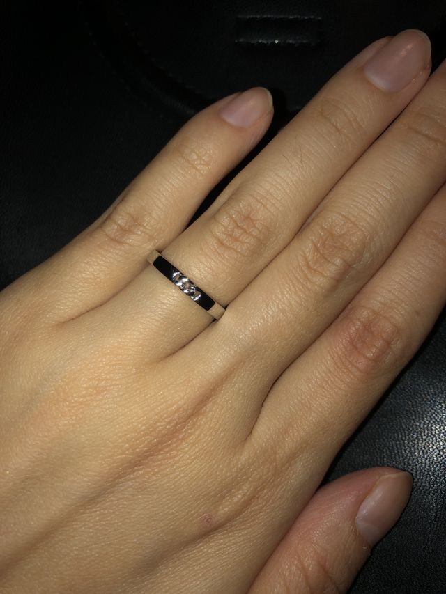 着用時の写真です。